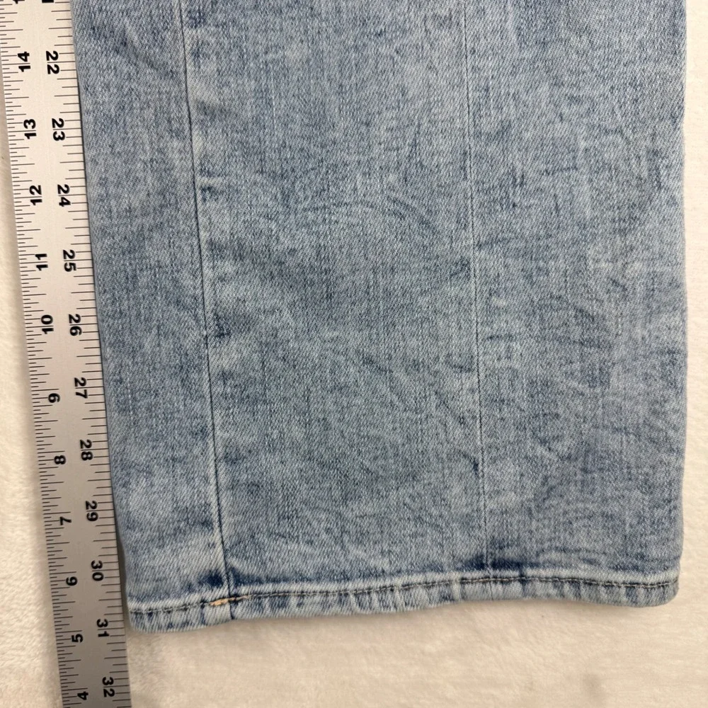 L'AGENCE Brooklyn High Rise Utility Wide Leg Cargo‎ Jeans Blue Womens 24